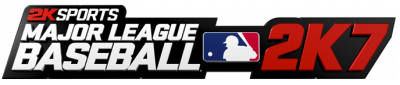 Major League Baseball 2K7 title screen for Nintendo DS